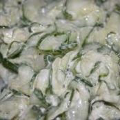 Creamed Cucumbers
