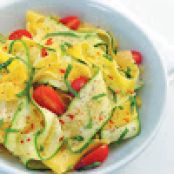 Zucchini Pappardelle