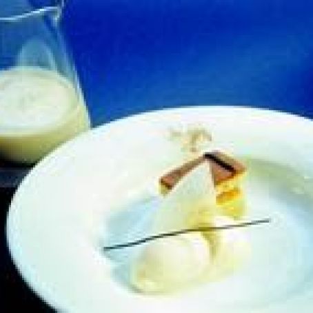 Orange Plum Cake with Tiger Nut Soup