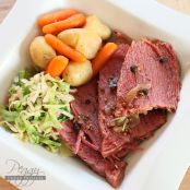 St. Patrick’s Corned Beef & Cabbage {Electric Pressure Cooker Recipe} | Welcome to Peggy Under Pressure
