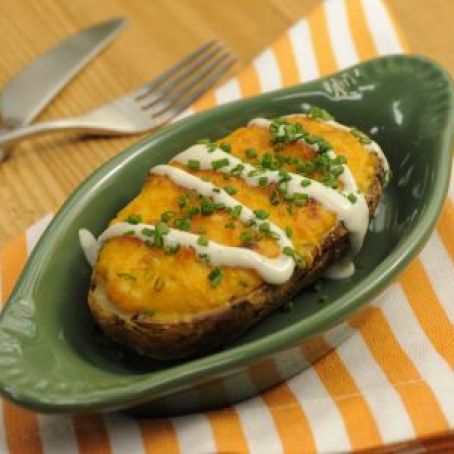 Buffalo Twice Baked Potatoes