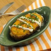 Buffalo Twice Baked Potatoes