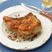 Stuffed Double-Cut Pork Loin Chops