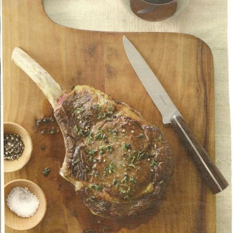 Rib Eye Steak Tomahawk Style