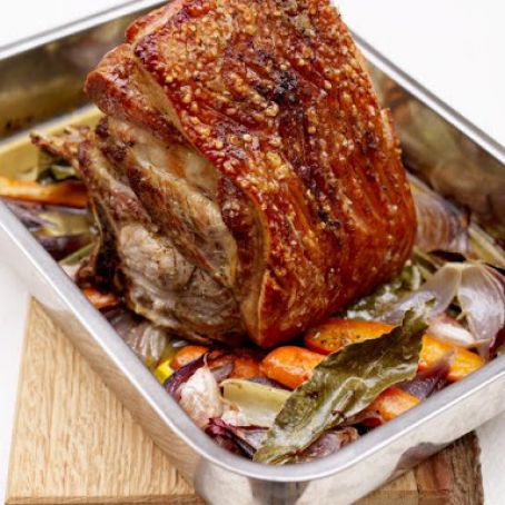 6-hour slow-roasted pork shoulder