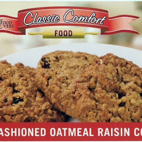 Cookies, Oatmeal  Raisin - healty