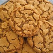 Chewy Gingersnaps Sparkle Cookies