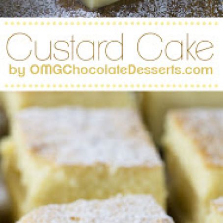 Vanilla Magic Custard Cake