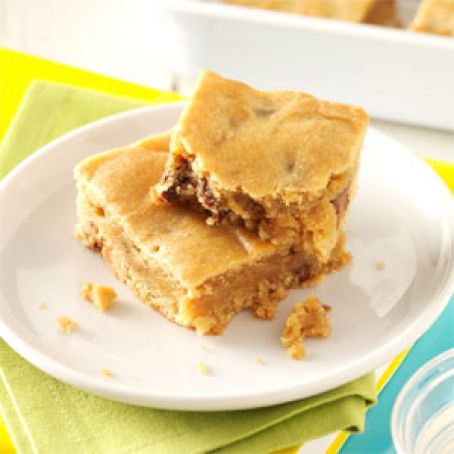 Peanut Butter Blondies