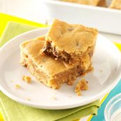 Peanut Butter Blondies