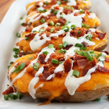 Loaded Twice Baked Potatoes