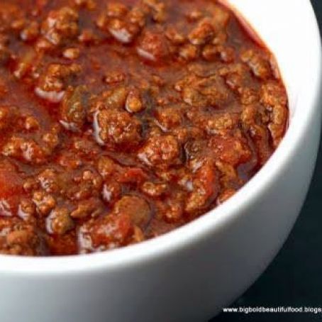 Ben's Cold Weather Chili
