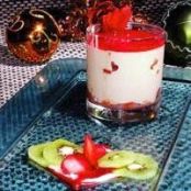 MOUSSE DE FRUTILLAS CON QUESO