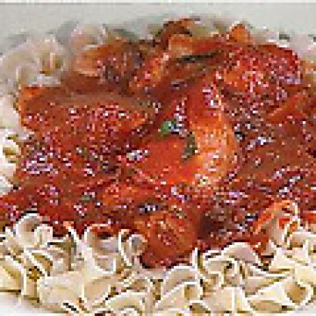 Quick Chicken Cacciatore