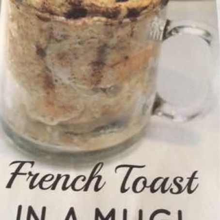 French Toast in a mug
