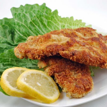 BREAST*****Fried Chicken with Cucumber and Fennel Raita