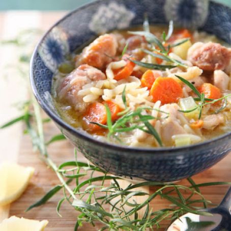 Lemon chicken stew