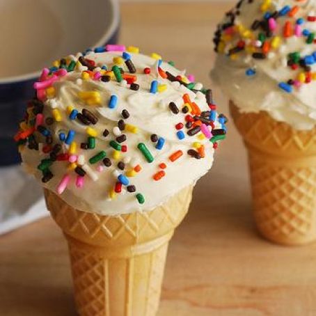 Ice Cream Cone Cakes