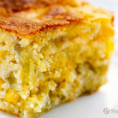 Green Chile and Corn Cornbread