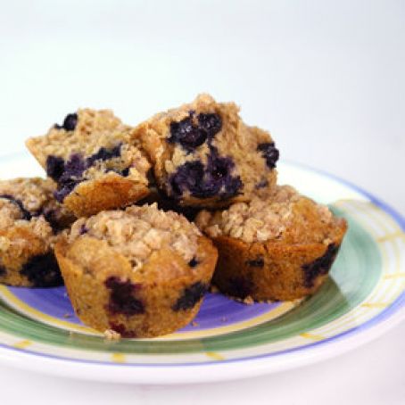 Carla Hall's Banana Blueberry Muffins