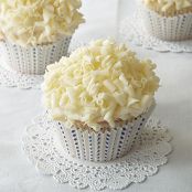 White Linen Cupcakes