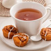 Mini cinnamon swirls