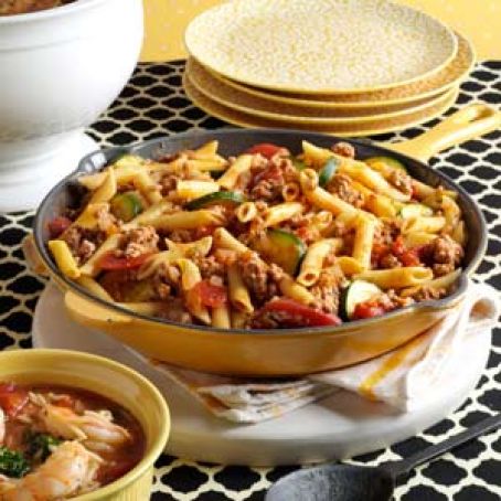Jiffy Ground Pork Skillet *(GOOD)*