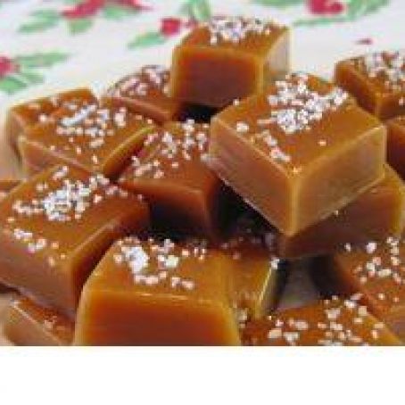 Gingerbread Spiced Caramels