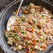 Smoky Quinoa and Bacon Salad