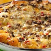 Cheesy Southwest Egg Bake