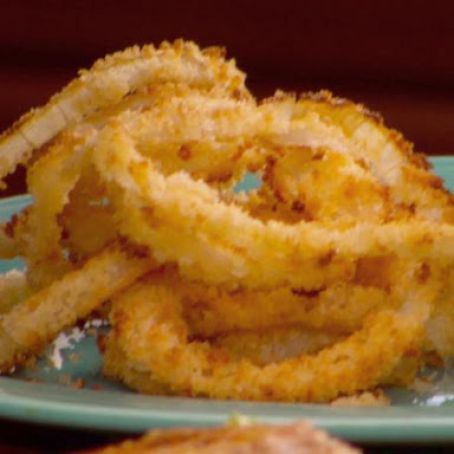 Oven Fried Onion Rings
