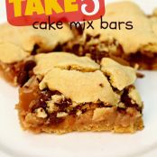 Take 5 Cake Mix Bars | Six Sisters' Stuff