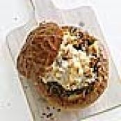 Philly Cheese Steak-stuffed Garlic Bread