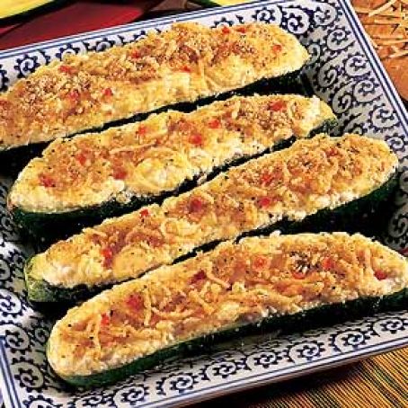 Stuffed Zucchine Boats