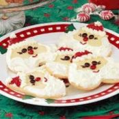 Santa Sugar Cookies