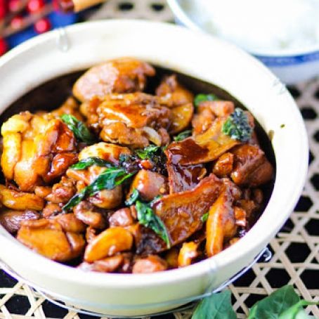 Taiwanese-Style Three Cup Chicken