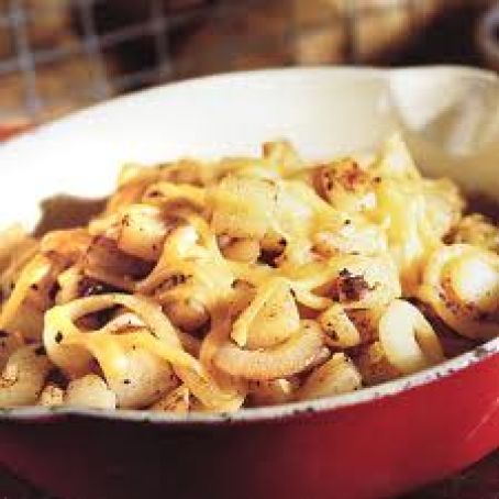 Fried Potatoes and Onions