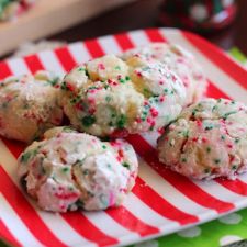 Christmas Gooey Butter Cookies