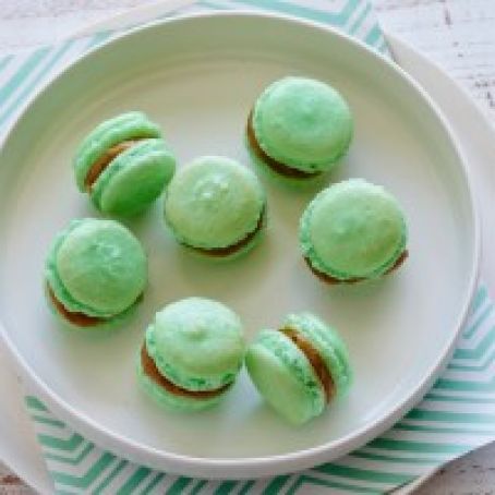 Pistachio Macarons