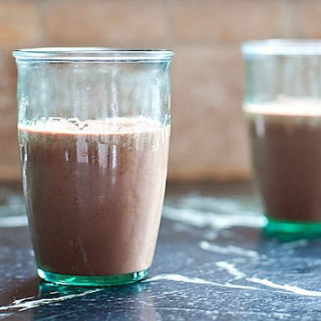 Chocolate and Peanut Butter Smoothie