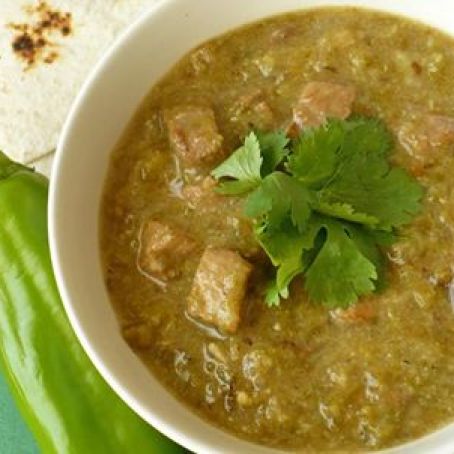 Beef or Pork Green Chile Stew