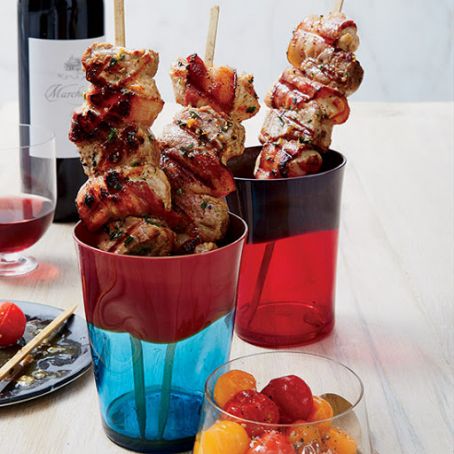 Herb-Marinated Mixed Skewers