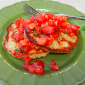 Brushetta Ricotta Pancakes