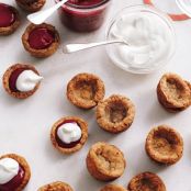 Cranberry Curd Tartlets