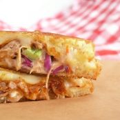 Pulled Pork Grilled Cheese