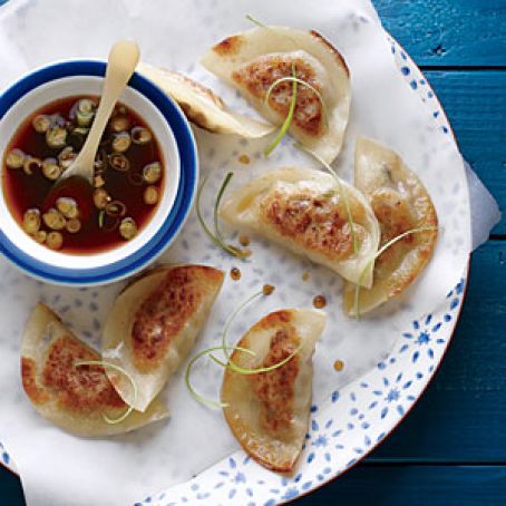 Pork and Shiitake Pot Stickers