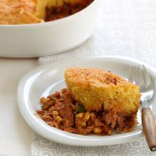 Chicken Chili Tamale Pie
