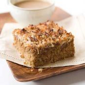 Oatmeal Cake With Broiled Icing (ATK(