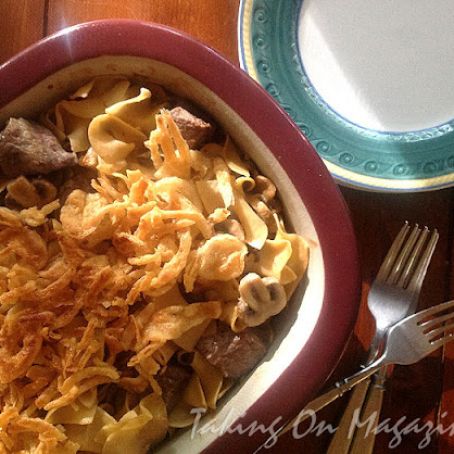 Beef Stroganoff Casserole