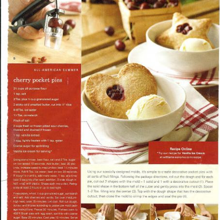Cherry Pocket Pies